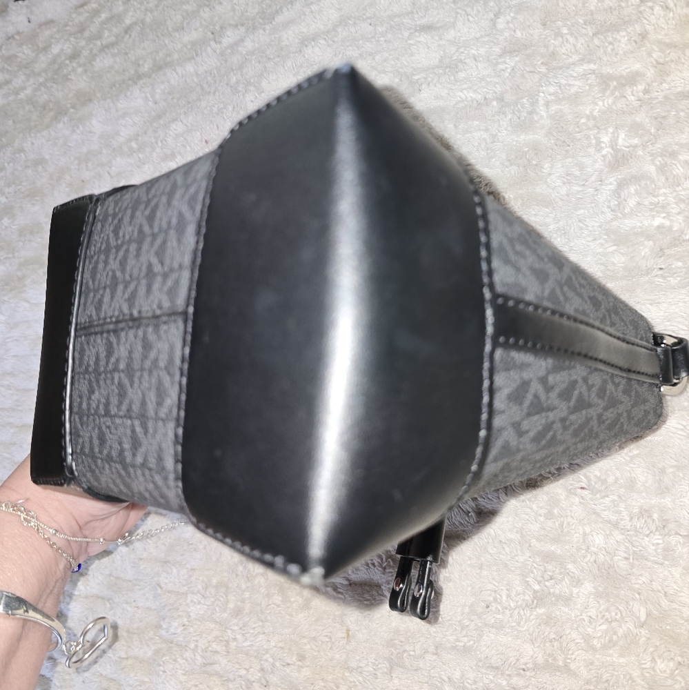Michael Kors Charcoal and Black Mini Bag - Picture 7 of 11